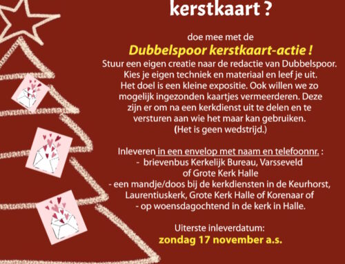 Kerstkaart actie