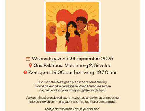 Woensdag 24 september: Avond van de Goede Moed